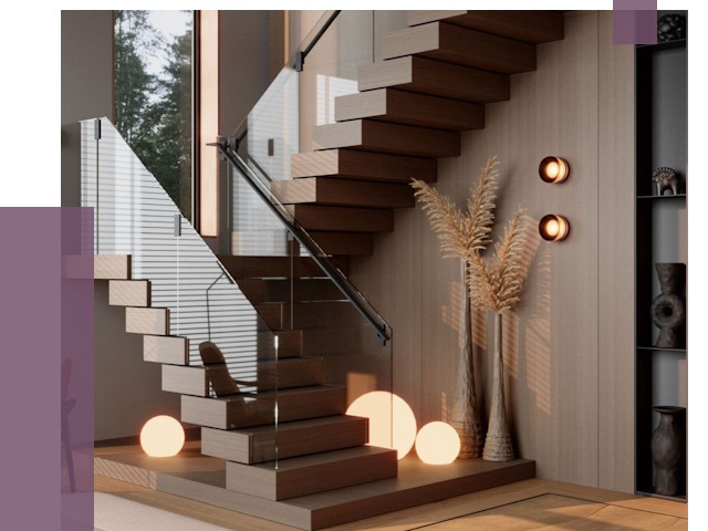 Изготовление и монтаж лестниц в Отрадном от 92395 руб. | ПРОЛЁТ-Трд