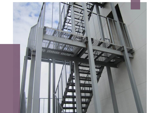 Монтаж пожарных лестниц в Отрадном от 8261 руб.