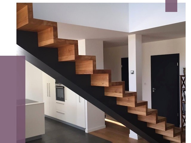 Изготовление деревянных лестниц в Отрадном от 92395 руб. | ПРОЛЁТ-Трд