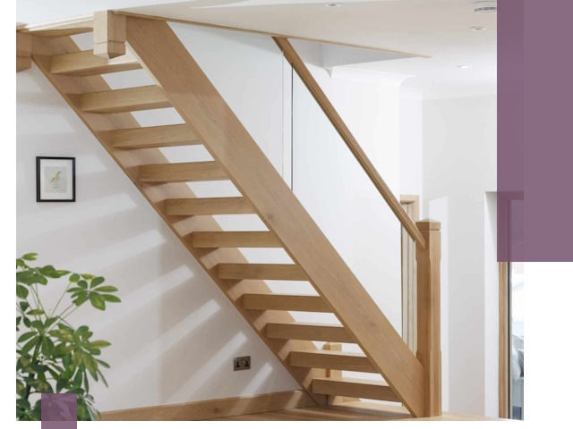 Изготовление деревянных лестниц под ключ в Отрадном для дома