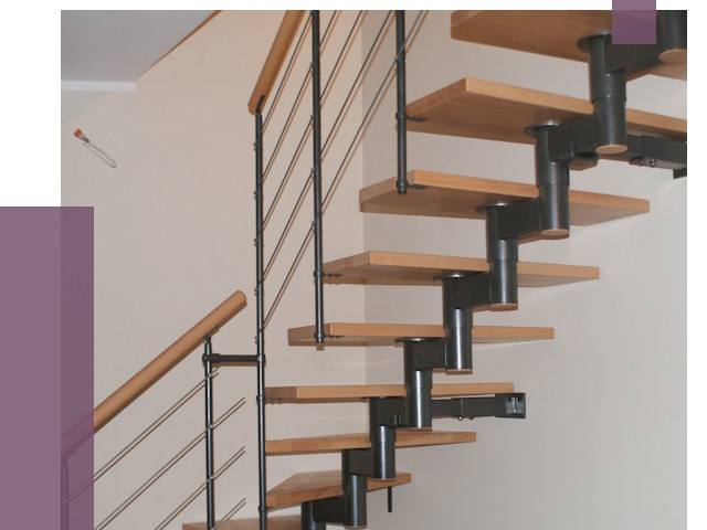 Изготовление модульных лестниц в Отрадном от 12229 руб. 