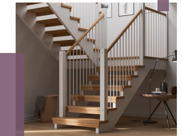 Маршевые лестницы в Отрадном от 40491 руб. — монтаж | ПРОЛЁТ-Трд