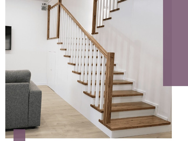 Изготовление маршевых лестниц под ключ в Отрадном