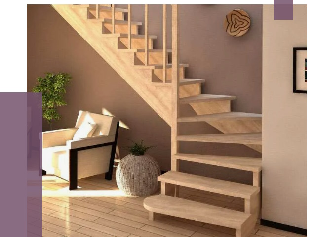 Изготовление Г-образных лестниц в Отрадном от 20110 руб. 