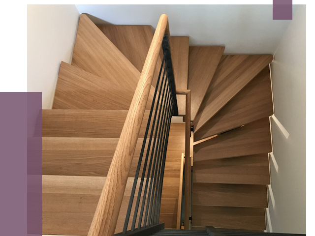 П-образные лестницы в Отрадном под ключ от 51633 руб. | ПРОЛЁТ-Трд