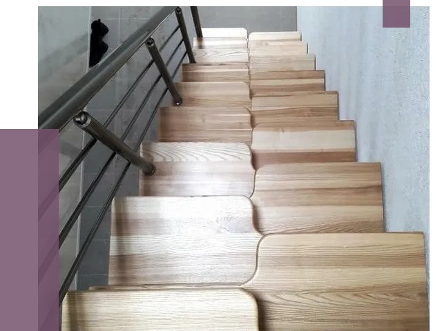 Лестницы гусиный шаг в Отрадном от 13859 руб. под ключ | ПРОЛЁТ-Трд