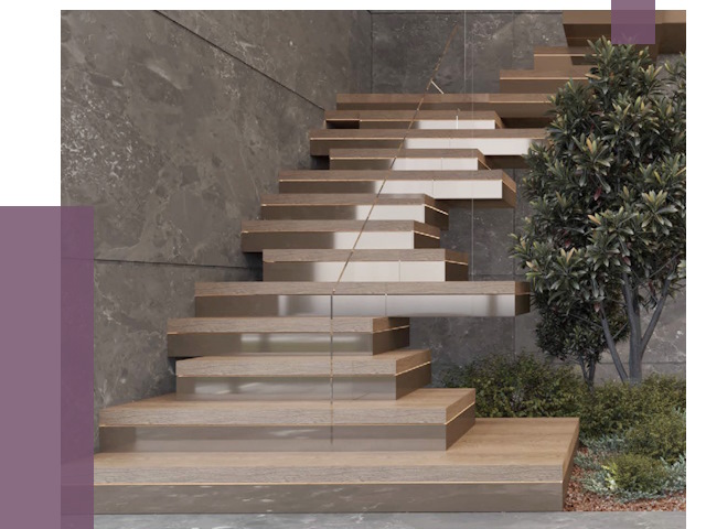 Современные лестницы в Отрадном от 14675 руб. | ПРОЛЁТ-Трд