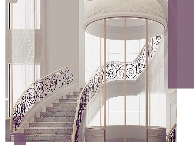 Элитные лестницы на заказ высокого класса в Отрадном