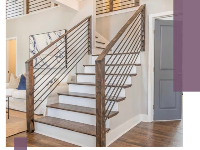 Лестницы для коттеджа под ключ в Отрадном — изготовление и монтаж