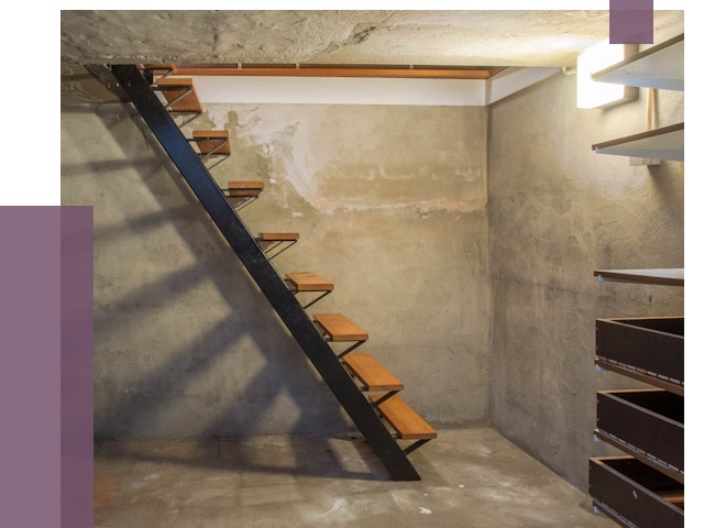 Лестницы в подвал в Отрадном от 13968 руб. — монтаж | ПРОЛЁТ-Трд