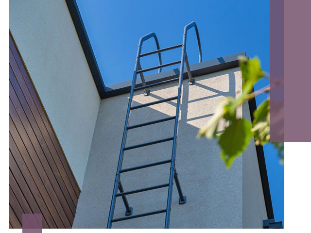 Лестницы на крышу в Отрадном — изготовление, монтаж, демонтаж