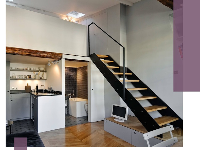 Лестницы на антресоль под ключ в Отрадном — изготовление и монтаж