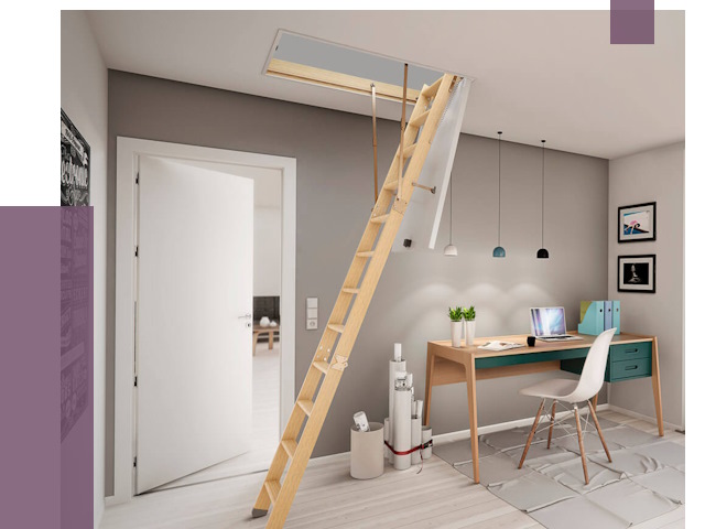 Чердачные лестницы в Отрадном — от 15490 руб. | ПРОЛЁТ-Трд