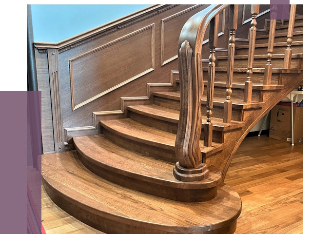 Дубовые лестницы под ключ в Отрадном от 187508 руб. — ПРОЛЁТ-Трд