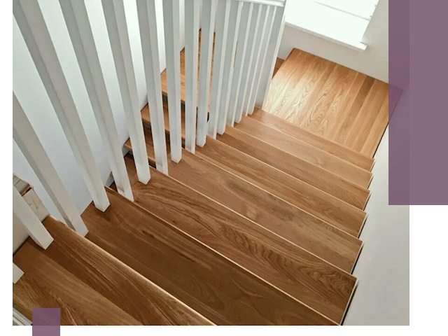 Лестницы из бука в Отрадном: изготовление, монтаж и демонтаж