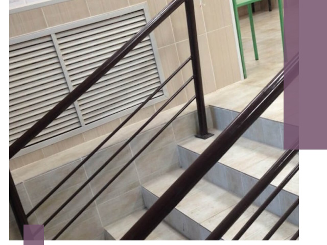 Изготовление перил из металла под ключ в Отрадном