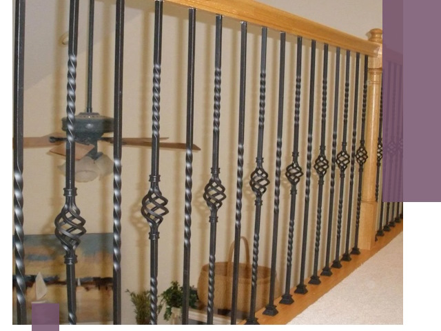 Изготовление и монтаж кованных перил в Отрадном под ключ