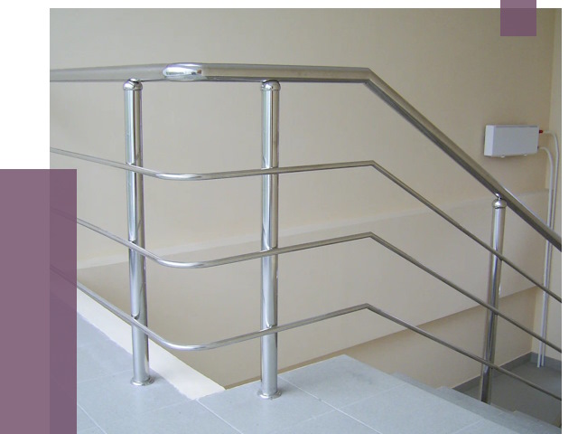 Алюминиевые перила в Отрадном от 6739 руб. под ключ | ПРОЛЁТ-Трд