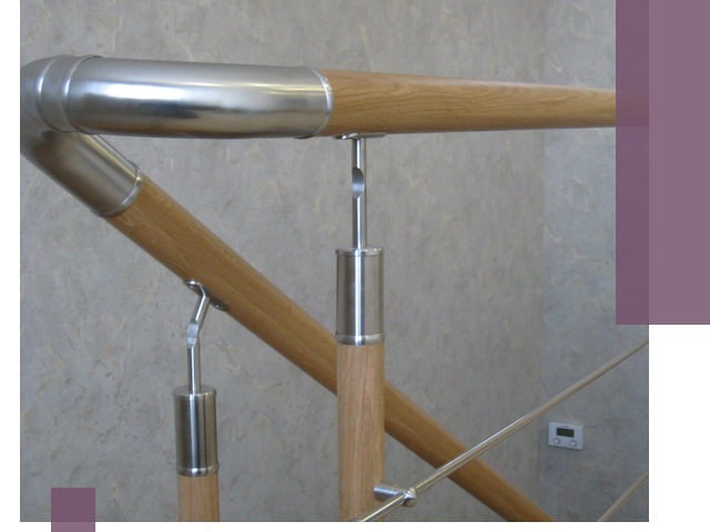 Комбинированные перила на заказ в Отрадном — монтаж и производство