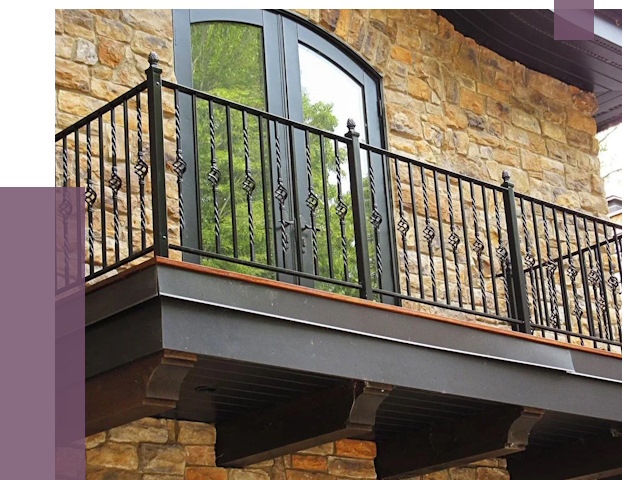 Балконные ограждения в Отрадном от 8533 руб. — купить | ПРОЛЁТ-Трд