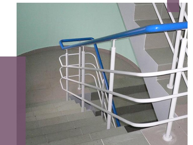 Перила в подъезде в Отрадном — установка и замена от 7881 руб. | ПРОЛЁТ-Трд