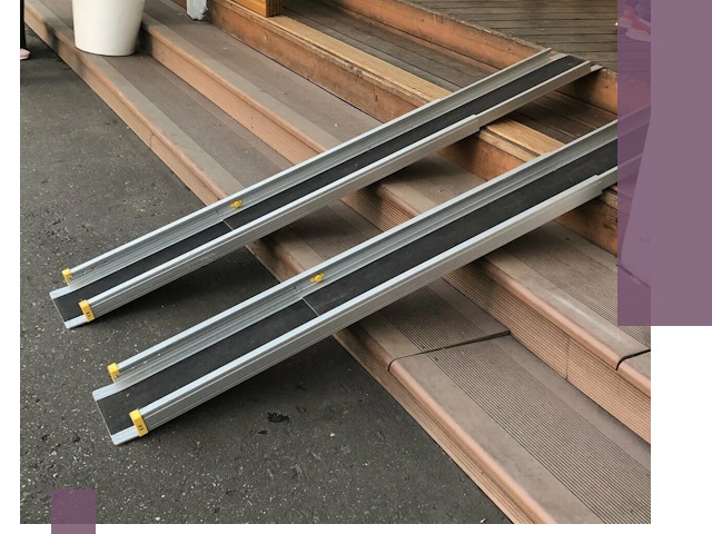 Телескопические пандусы под ключ в Отрадном — изготовление и монтаж