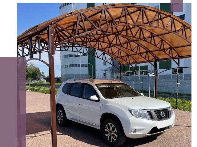 Недорогие навесы в Отрадном от 45654 руб.  | ПРОЛЁТ-Трд