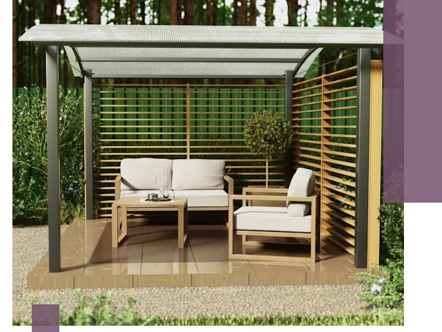 Навесы для дачи в Отрадном: изготовление, монтаж и демонтаж