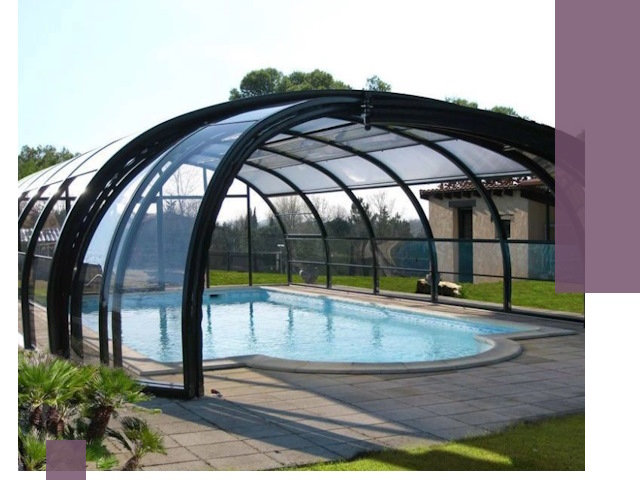 Навесы для бассейна в Отрадном: изготовление и монтаж под ключ