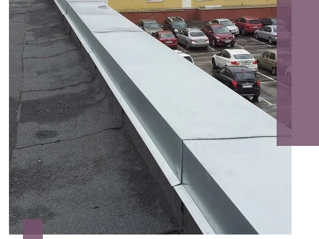 Изготовление парапетов из металла и нержавейки в Отрадном