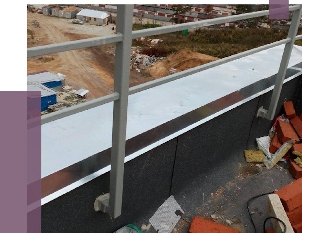 Монтаж парапетов в Отрадном от 4565 руб.  | ПРОЛЁТ-Трд