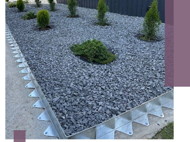 Оцинкованные металлические бордюры под заказ в Отрадном