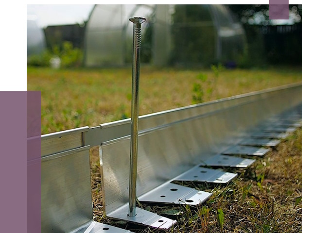 Металлические бордюры для газона в Отрадном от 4565 руб. | ПРОЛЁТ-Трд