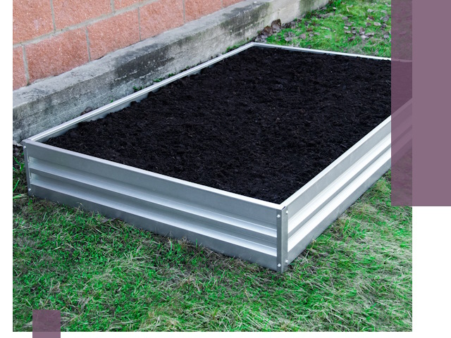 Металлические бордюры для грядок в Отрадном: прочность и аккуратность