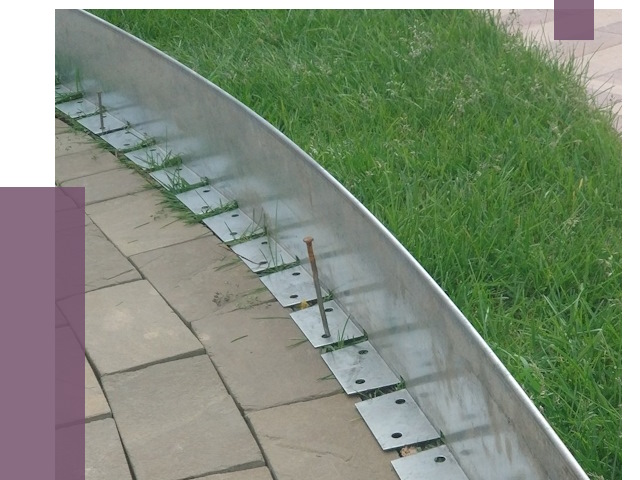 Металлические бордюры для тротуаров в Отрадном от 9240 руб.