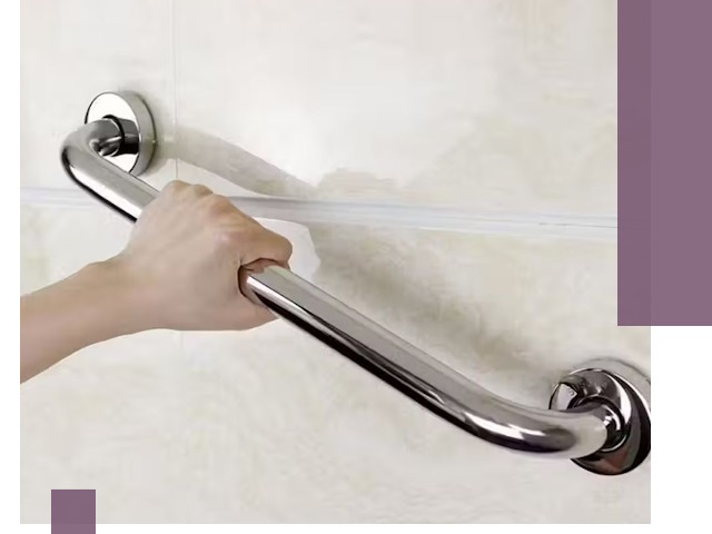 Монтаж поручней для инвалидов в Отрадном качественно и надежно