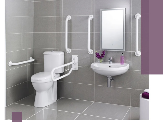 Поручни для санузлов в Отрадном: установка, ремонт и монтаж