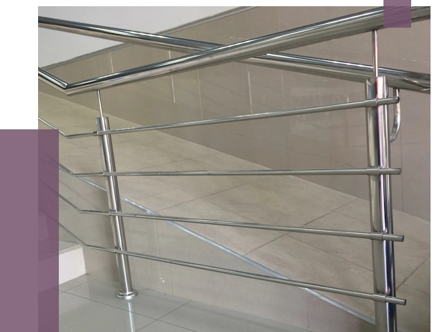 Изготовление поручней из нержавеющей стали в Отрадном